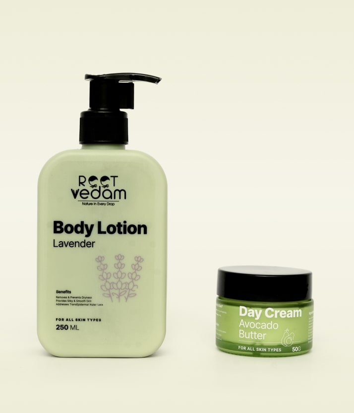 Nourishing Day Cream & Body Lotion 50g+250ml