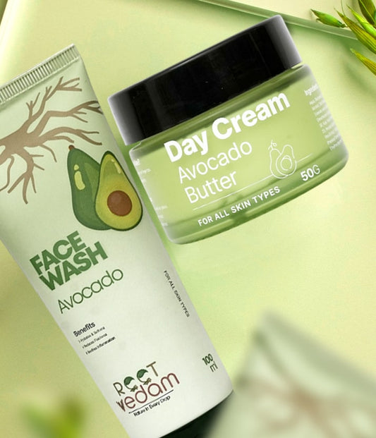 Avocado Face Wash & Day Cream 100ml+50g