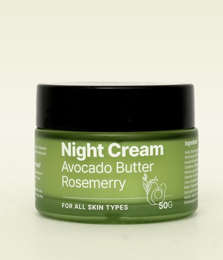 Night Cream Avocado Butter Rosemerry