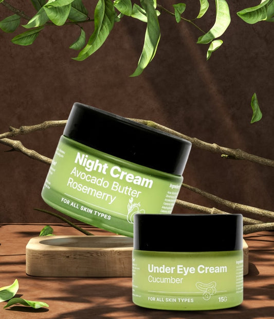 Night Cream & Undereye Cream 50g+15g