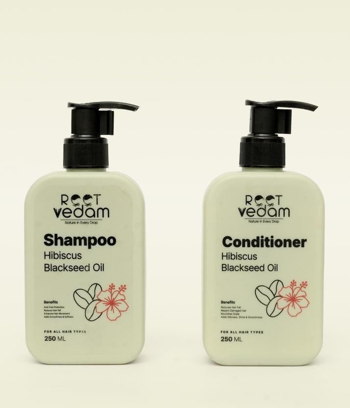 Hibiscus and Blackseed Shampoo & Conditioner 250ml+250ml