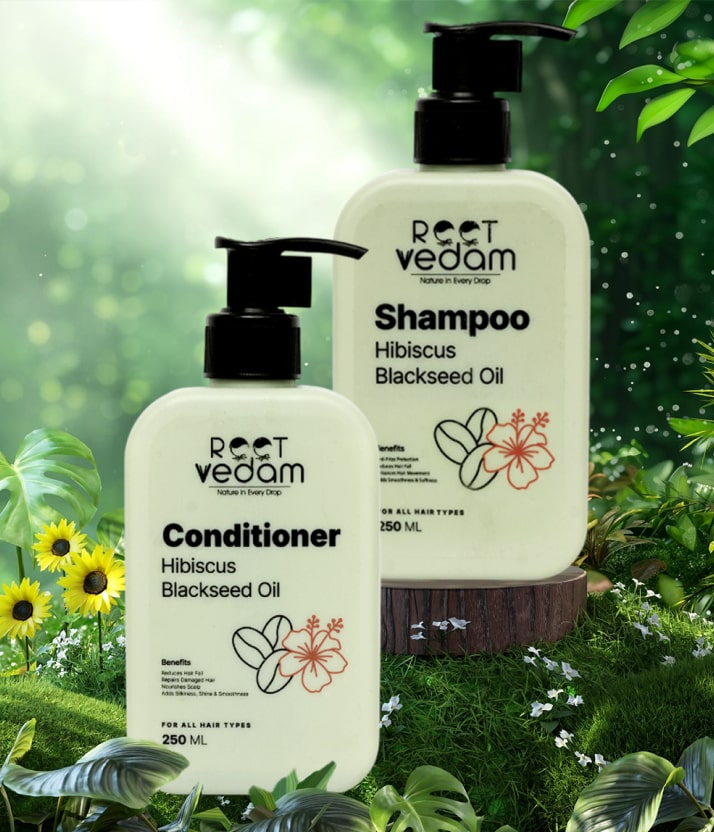 Hibiscus and Blackseed Shampoo & Conditioner 250ml+250ml